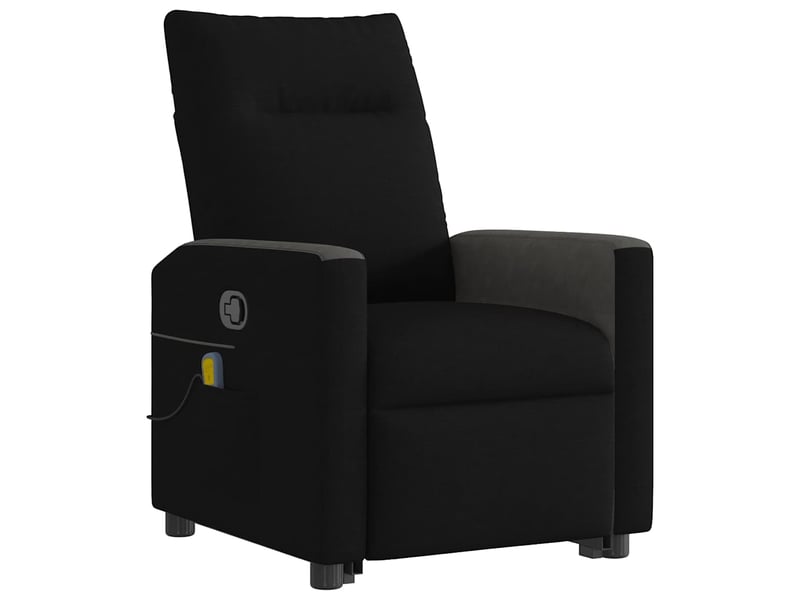 Fauteuil de massage inclinable, fauteuil relax noir tissu shl59053 - Conforama D