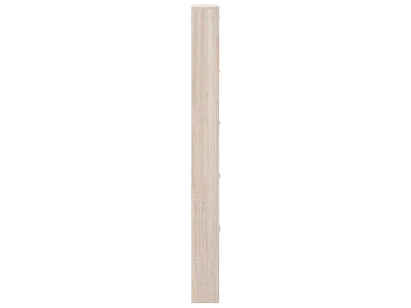 Meuble à chaussures, armoire à chaussures en bois avec 5 compartiments aspect chêne  - Conforama E