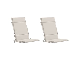 Lot de 2 coussins de chaise à dossier haut gemert cf59272
