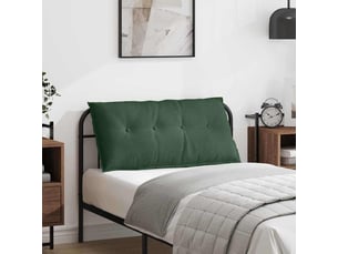 Coussin de dos, coussin de dossier vert jungle 100 x 50 cm tissu en velours côtelé cf55108