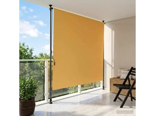 Store enrouleur, store roulant extérieur sable 150 x 270 cm cf47537
