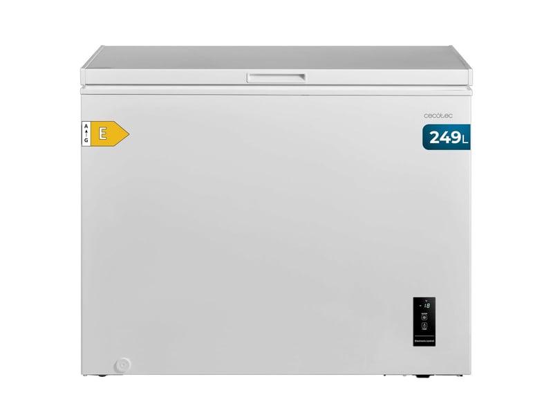 Congélateur cecotec bolero coolmarket chest 249p 249 l blanc e  - Conforama A