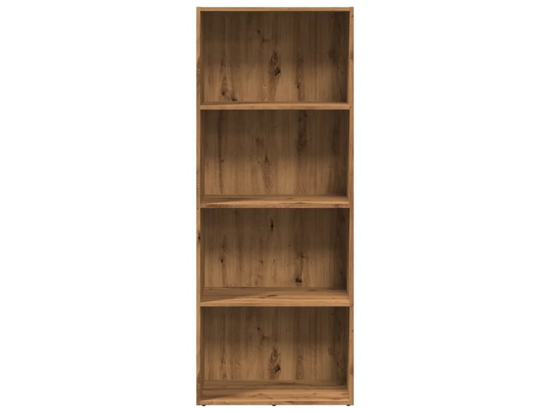  Bibliothèque, étagère de rangement chêne artisanal 60x30x152 cm bois d'ingénierie  - Conforama D