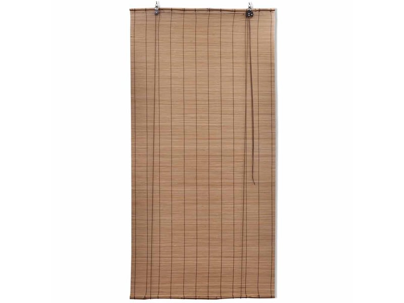  Store enrouleur, store roulant bambou marron 120x220 cm cf47243  - Conforama A