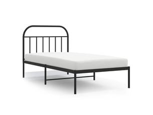 Lit simple 100x200 cm    coloris noir