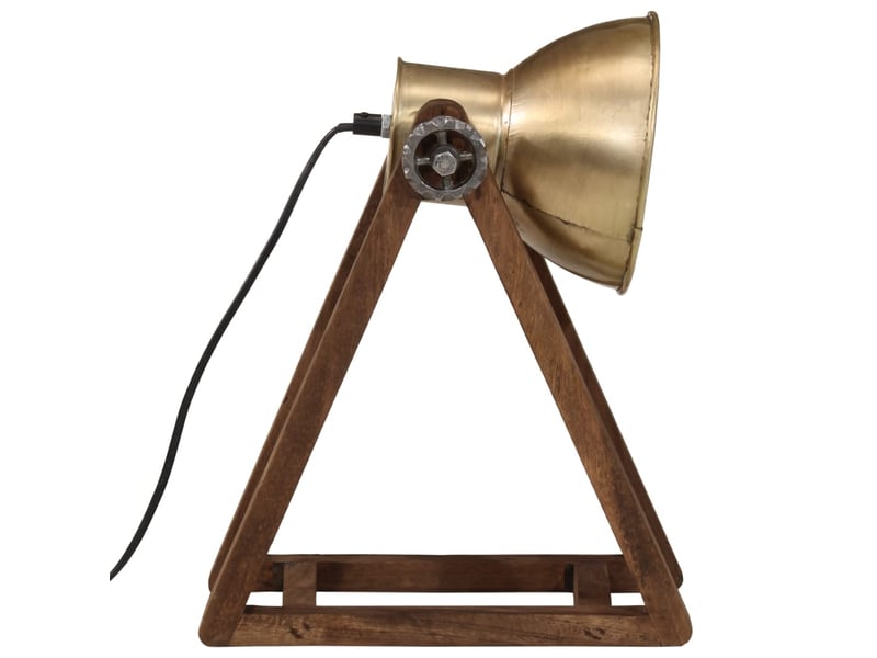  Lampe de bureau 25 w laiton antique 30x17x40 cm e27  - Conforama D