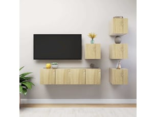 Meuble tv coloris beige <strong></strong> <strong></strong>