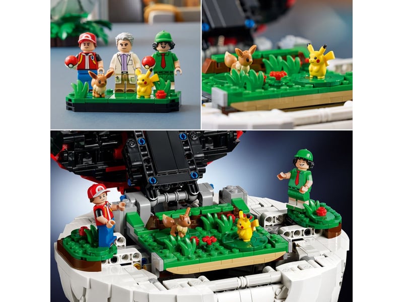  Lego pokémon poké ball moments cult trainer 72154 set collection adulte 2386 pieces 72154 - Conforama E