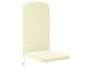 Coussin de transat ensoleillé, coussin pour bain de soleil gemert 100 % polyester crème cf56035