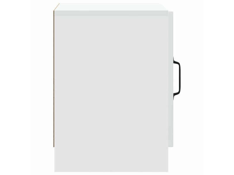  Table de chevet - cabinet de chevet - table de nuit blanc 43 x 34,5 x 47 cm bois d'ingénierie  - Conforama E