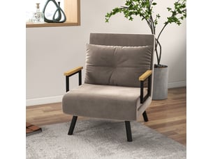 Pouf / repose pied <strong></strong> <strong></strong> marron