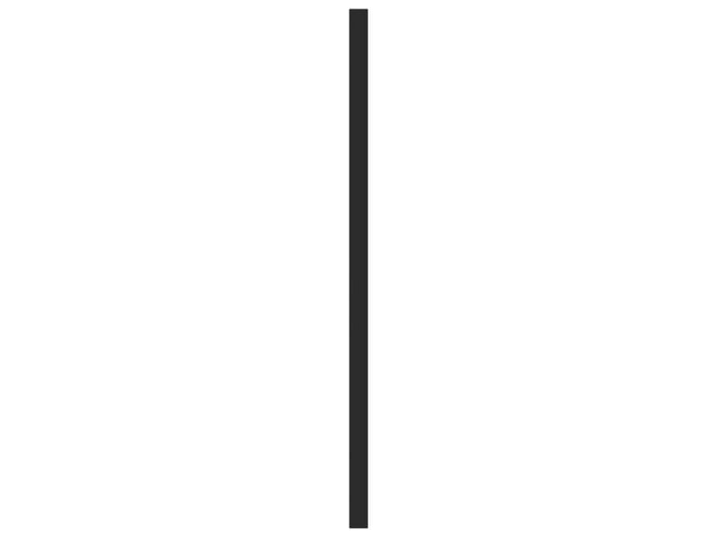  Poignée d'armoire vidaxl, 320 mm, noire  - Conforama E