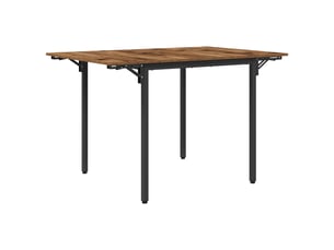 Vidaxl table à manger extensible 120 x 81,5 x 75 cm bois d'ingénierie