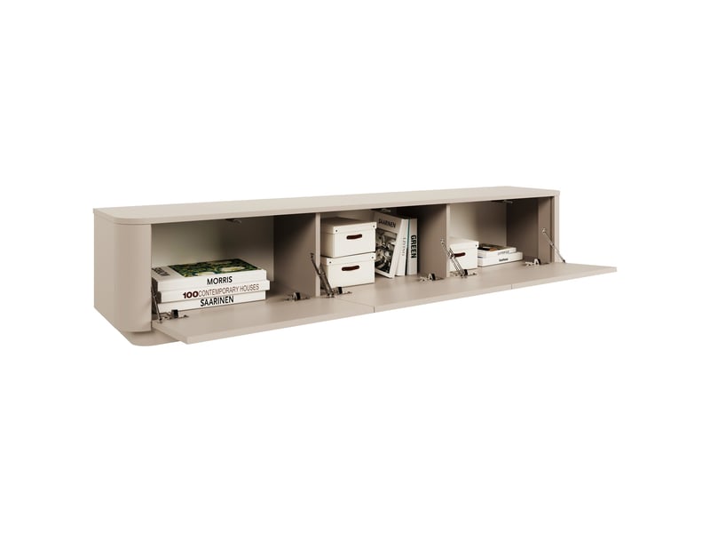  Selsey luvio - meuble tv - 200 cm - cachemire Luvio - Conforama D