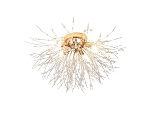 Moderne plafonnier en cristal, feux d'artifice lustre, d'or plafonniers