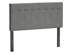 Tete de lit  largeur 140 cm B13619  gris
