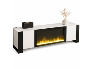 Meuble tv coloris bicolore 165 cm MEUBLIV  