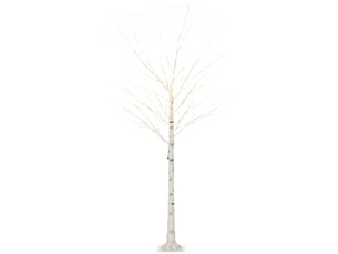 Arbre lumineux led, décoration lumineuse blanc chaud, 96 leds 180 cm, décoration de noël, chambre, maison, blanc