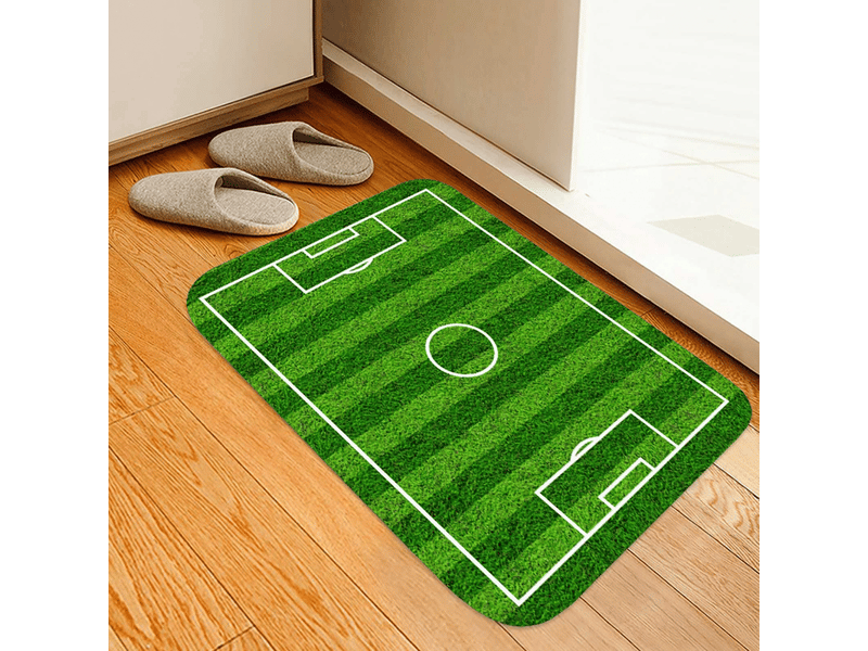 Tapis de porte antidérapant en polyester pour salle de bain, salon, table de chevet (40 x 60 cm) - comfortxl  - Conforama D