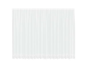 Rideau en dentelle, rideau ajouré, voilage blanc 245 x 500 cm polyester cf43753