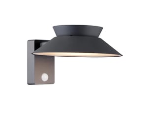 Applique descendante extérieur solaire, justina en métal anthracite, ip44, nordlux