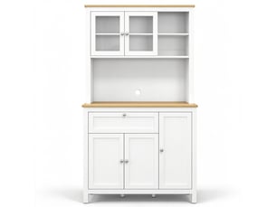 Buffet 5 porte(s) 1 tiroir(s)   coloris blanc