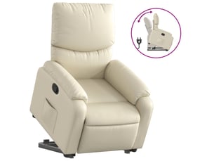 Fauteuil fixe <strong></strong> Tissu beige