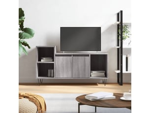 Meuble tv coloris gris 100 cm <strong></strong>  <strong></strong>