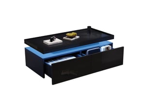 Table basse coloris noir <strong></strong> <strong></strong>