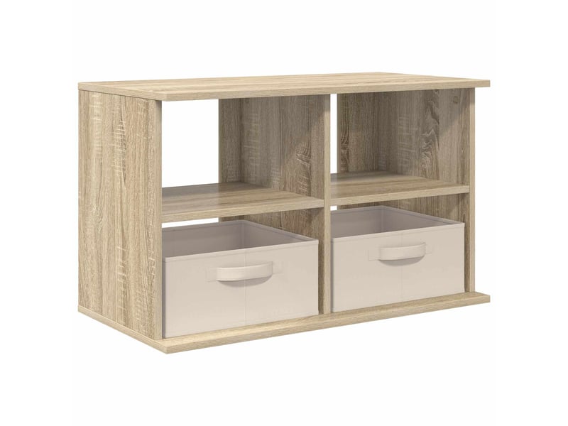  Support de télévision avec tiroir chêne sonoma 79x40x48 cm  - Conforama A