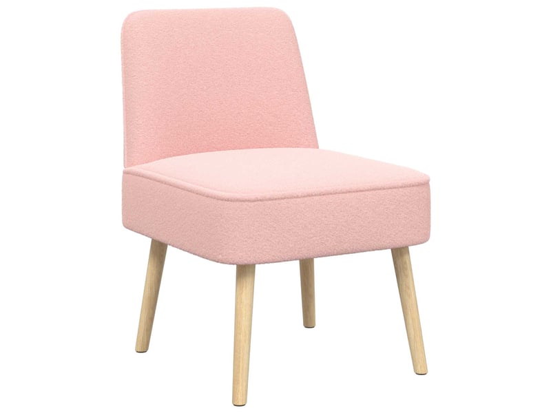  Vidaxl fauteuil à pantoufle rose  - Conforama A