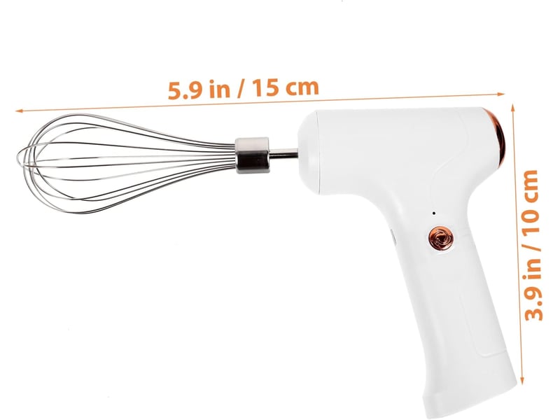  Batteur à œufs électrique portable pour monter les blancs d'œufs en neige et mélanger divers aliments GTR03808 - Conforama B
