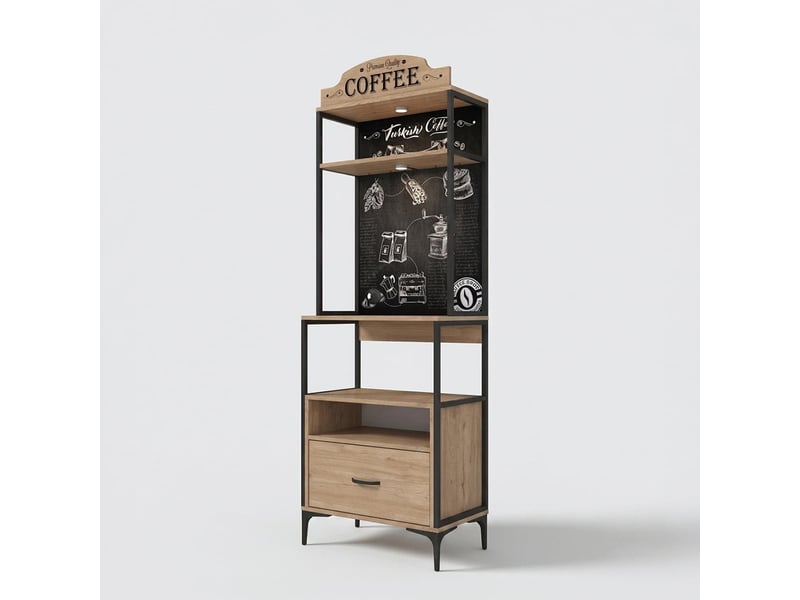 Meuble de rangement gain de place multifonction avec tiroir spazio - Conforama C