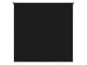 Store enrouleur extérieur, store à rouleau à 90% de blocage uv noir 140 x 140 cm cf45207