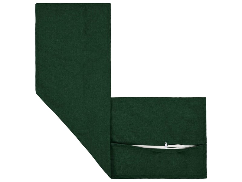  Coussin, coussin décoratif houten vert foncé 40 x 145 cm lin synthétique cf56575  - Conforama C