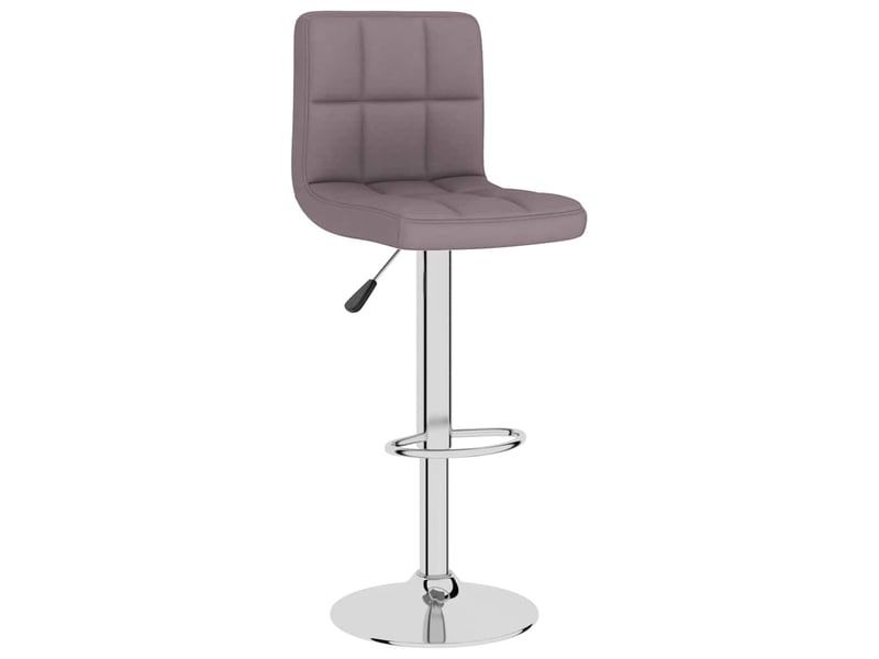  Lot de 2 tabouret de bar, chaise de bar taupe tissu shl87219  - Conforama C