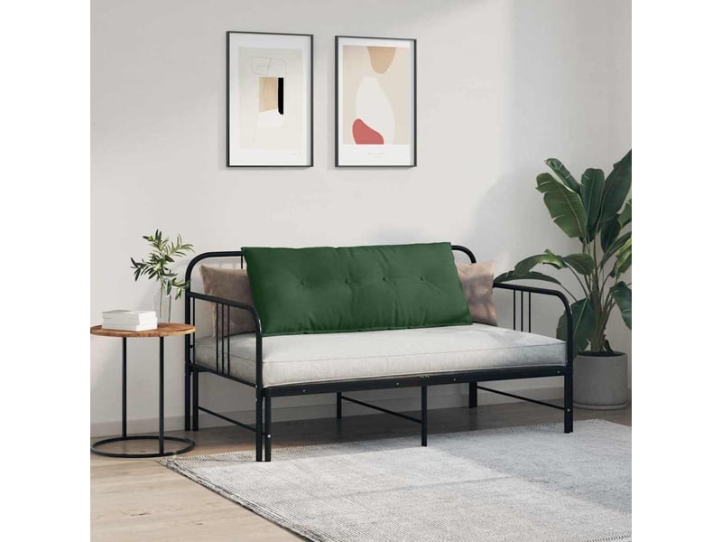 Coussin de dos, coussin de dossier vert jungle 120 x 50 cm tissu en velours côtelé cf55109 - Conforama D