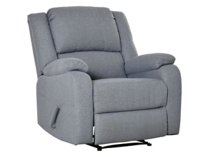 Fauteuil relax électrique  RAELUNYI Cuir / Tissu noir