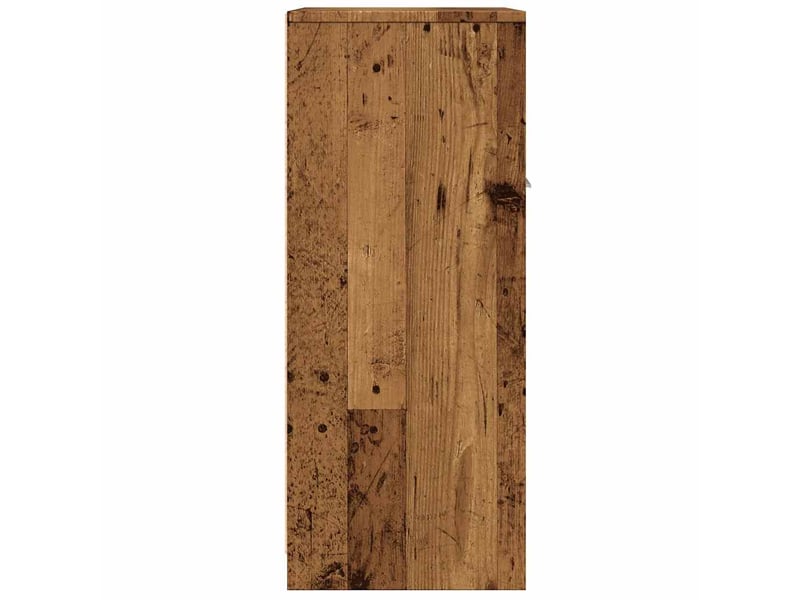  Armoire de salle de bain, meuble de rangement vieux bois 60x33x80 cm bois ingénierie  - Conforama E