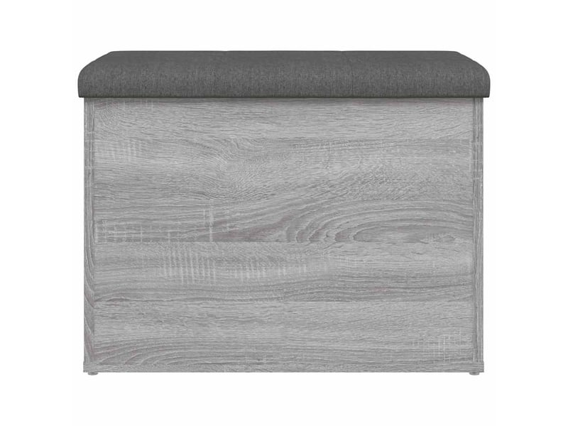  Banc chambre, banc de rangement sonoma gris 62x42x45 cm bois d'ingénierie  - Conforama E