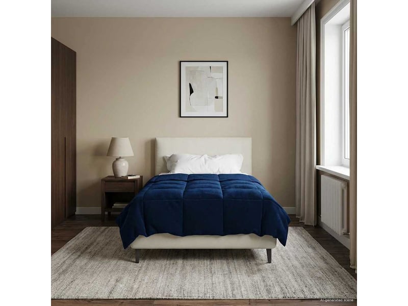  Couette - duvet d'été 135 x 200 cm été microfibre (100% polyester)  - Conforama B
