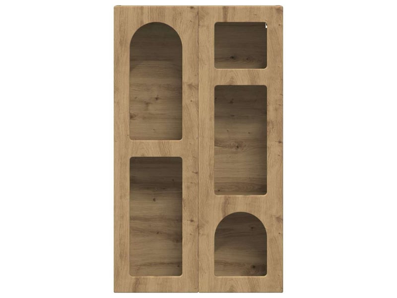  Armoire suspendue, meuble de rangement elst chêne artisanal 59x20x100 cm  - Conforama E