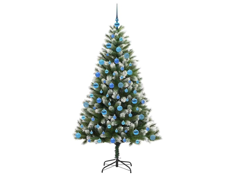  Sapin de noël - arbre de noël artificiel avec neige artificielle 300 led  - Conforama D