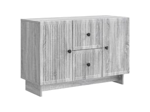 Buffet - bahut - meuble de rangement sonoma gris 89 x 34,5 x 60 cm bois d'ingénierie
