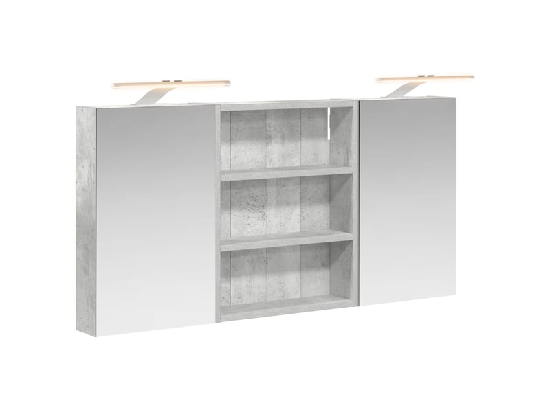  Ensemble de meubles de salle de bain 3 pcs 100x10.5x50 cm shl2390  - Conforama A