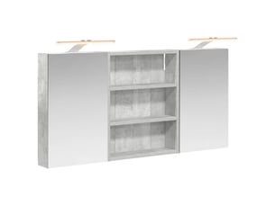 Ensemble de meubles de salle de bain 3 pcs 100x10.5x50 cm shl2390