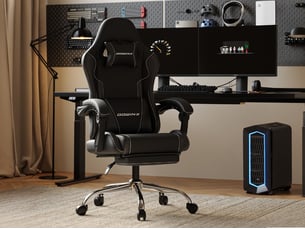 Fauteuil gaming <strong></strong> <strong></strong> avec assise réglable en hauteur