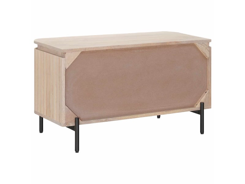  Banc à chaussures, banc de rangement avec tiroir avec étagère 85x37x48 cm  - Conforama E