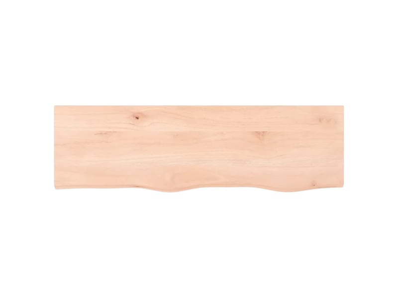  Comptoir de salle de bain, plan de travail 100x30x(2-6)cm bois massif non traité cf65691  - Conforama D