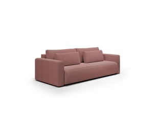Canapé convertible 4 places welly rose